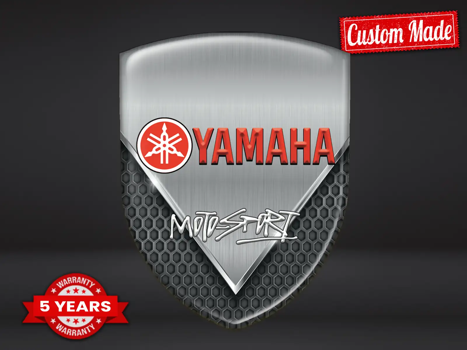 Yamaha Windschutzaufkleber Auto Racing Minimal Stern